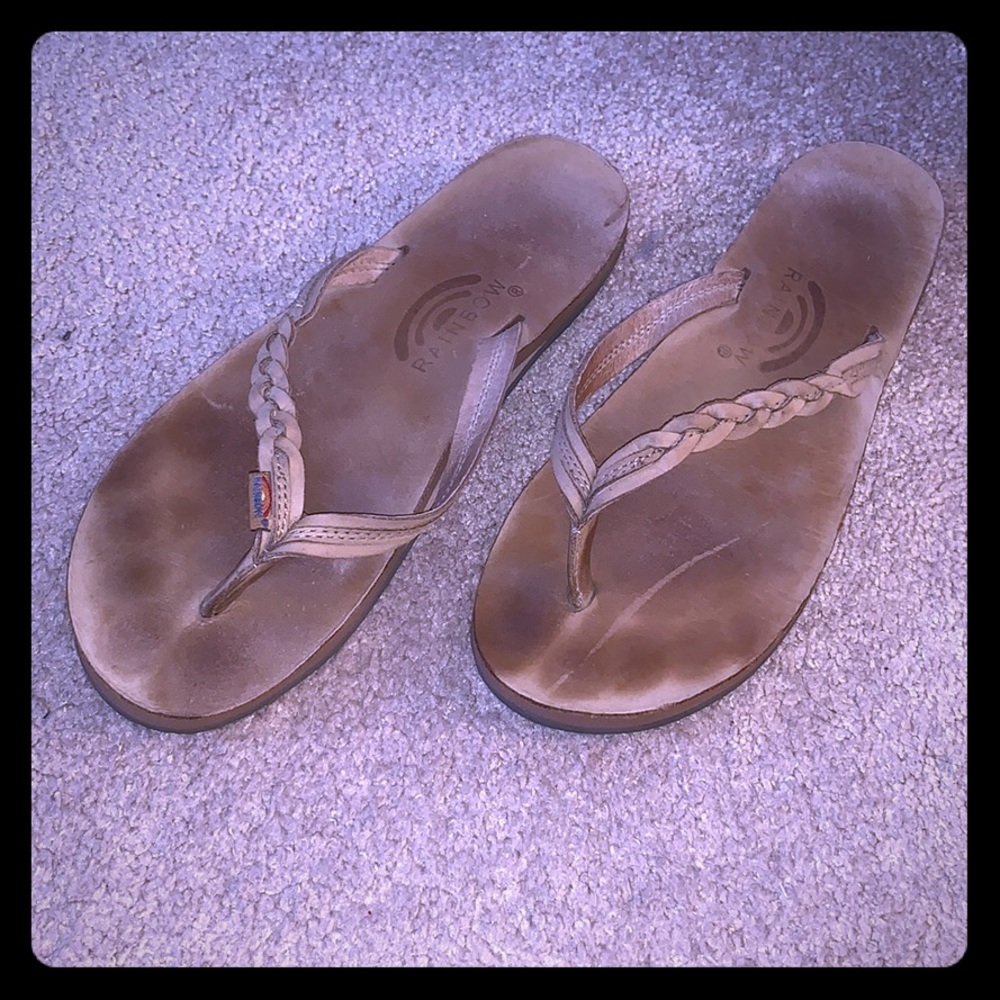 Women’s braided rainbows